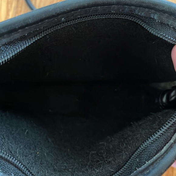 Vintage Coach Black Leather Hadley Crossbody Bag Purse 9935 Made in USA - Picture 9 of 10